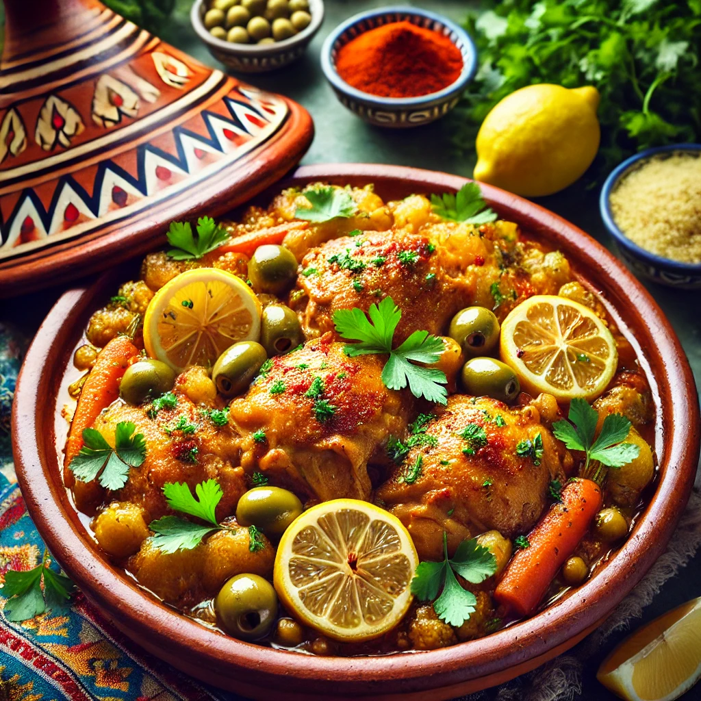 Moroccan Chicken Tagine