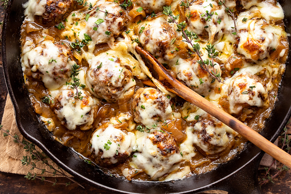 Delicious French Onion Meatballs Recipe